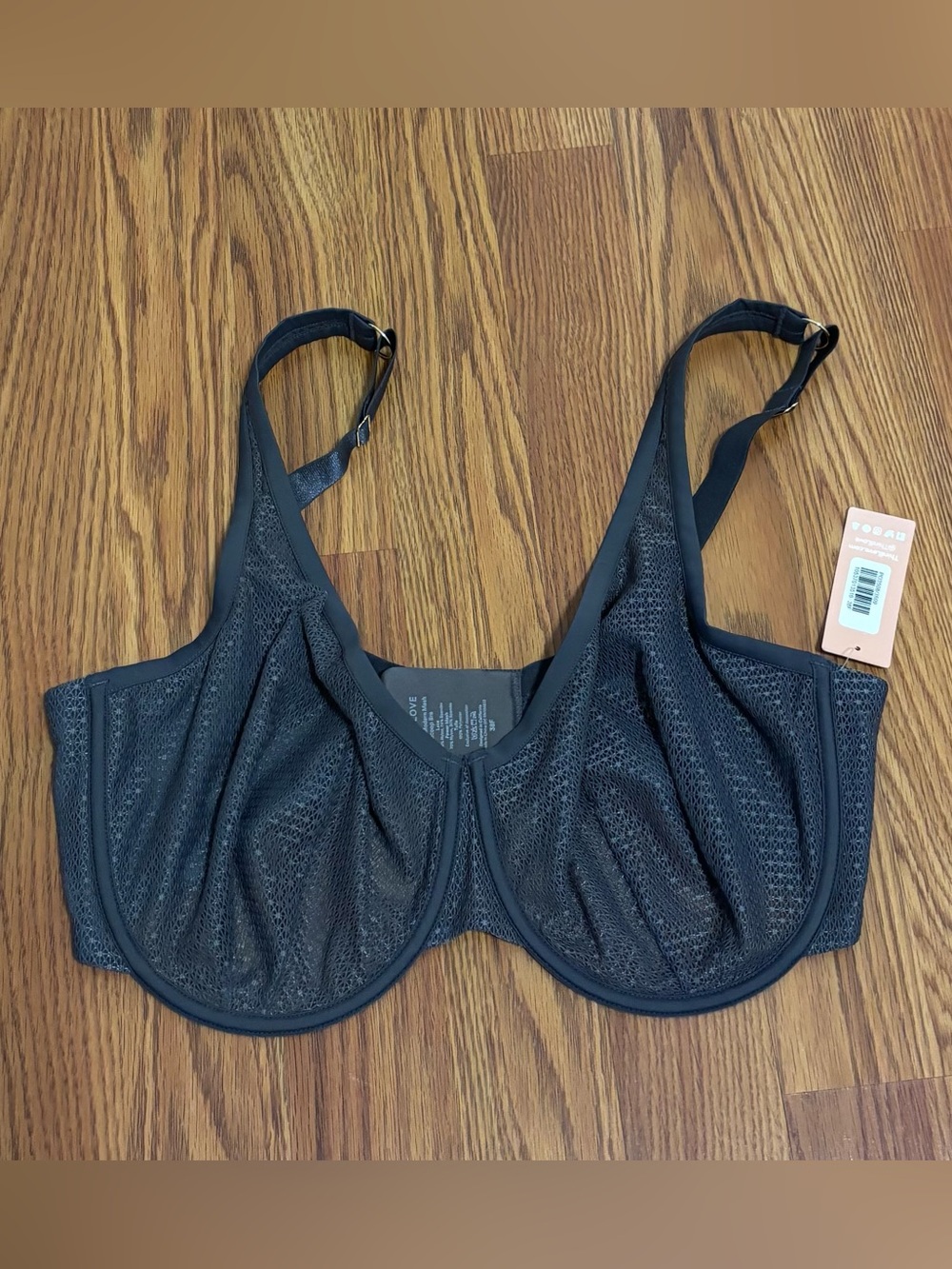 Thirdlove unlined modern mesh scoop bra NWT
